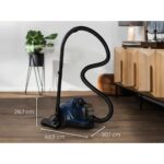 Siemens C İQ300 VSX21A320 Toz Torbasız Süpürge Mavi 2 Yıl 220 - 240 V 1500+ L 700-1000 Watt 71 Dba - 80 Dba - Görsel 3