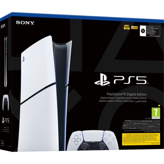Sony Playstation 5 Slim Digital Sürüm Oyun Konsolu (Bilkom Garantili) - Görsel 1