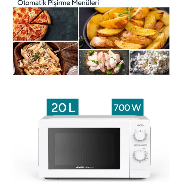 Kumtel Smartwave Inverter Mikrodalga Hmın-04 - Görsel 3
