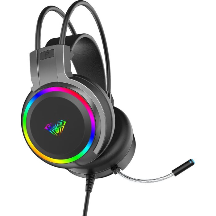 Aula S608 Rainbow 3.5mm + Usb-A Gaming Oyuncu Kulaklığı - Görsel 1