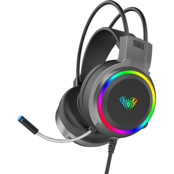 Aula S608 Rainbow 3.5mm + Usb-A Gaming Oyuncu Kulaklığı - Görsel 2