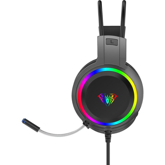 Aula S608 Rainbow 3.5mm + Usb-A Gaming Oyuncu Kulaklığı - Görsel 3