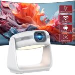 Heaven House Şarjlı Projeksiyon Cihazı | Mini Projeksiyon | LED Projektör | Taşınabilir Projeksiyon | Taşınır Projeksiyon | Şarjlı Projeksiyon - Görsel 4