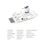 Youban Çok Fonksiyonlu Standlı Buharlı Temizlik Makinesi KF1804 - Görsel 5