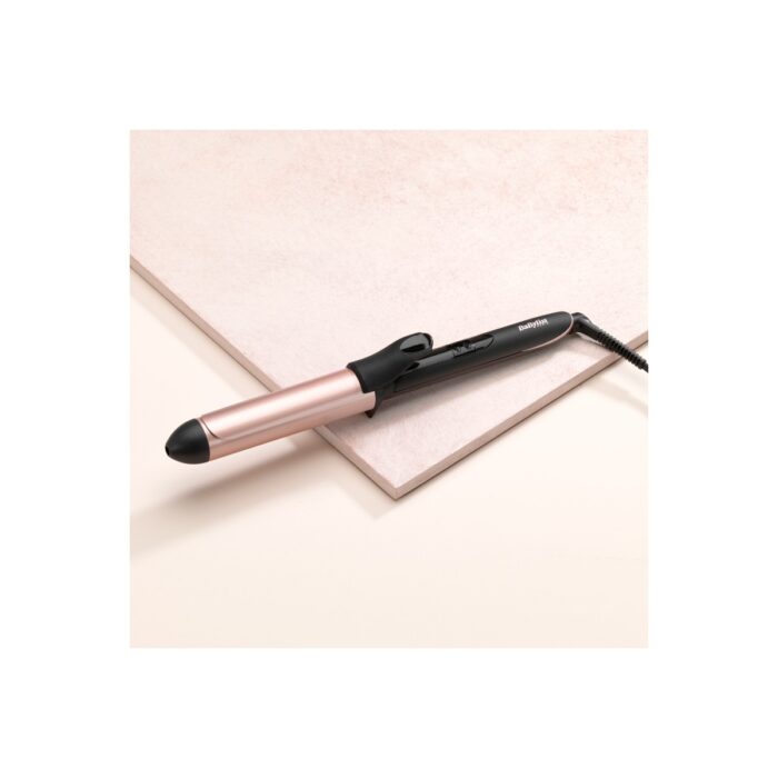 BaByliss Saç Maşası 210 Derece, 32mm Gövde, Kuvars-Seramik Kaplama, 6 Dijital Isı Ayarı, Rose Quartz, C452E - Görsel 2