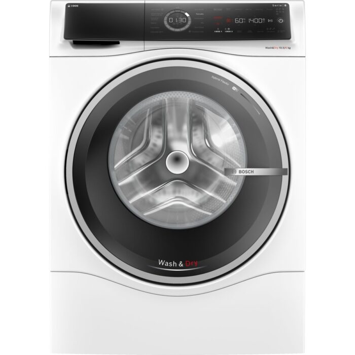 Bosch WNC254A0TR 10.5/6 kg 1400 Devir Beyaz Kurutmalı Çamaşır Makinesi - Görsel 1