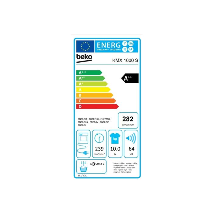 Beko KMX 1000 S 10 Kg Kurutma Makinesi - Görsel 4