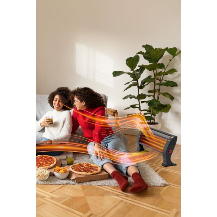 Arnell Elektirikli Isıtıcı Quartz Masa Altı 3 Çubuklu Güvenli Ve Enerji Tasarruflu 1200 Watt - Görsel 4