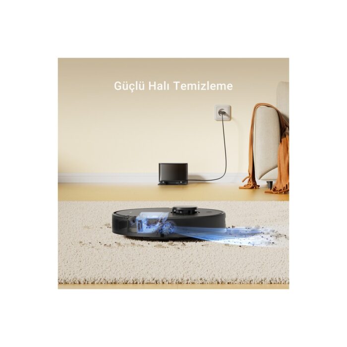 Dreame D9 Max Gen 2 Robot Süpürge Siyah - Görsel 5
