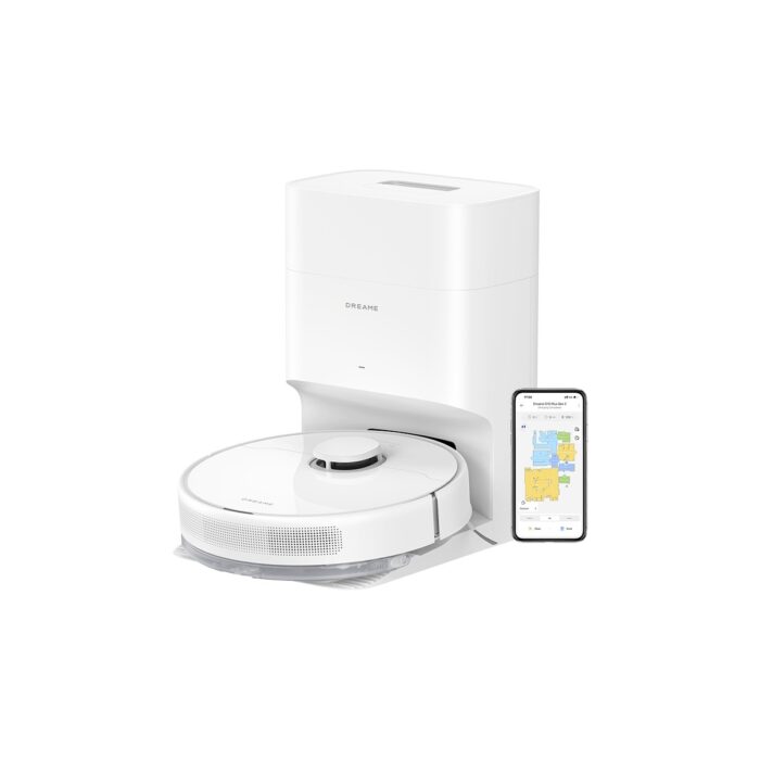 Dreame D10 Plus Gen 2 Robot Süpürge Beyaz, 6,000PA Emiş Gücü - Görsel 2