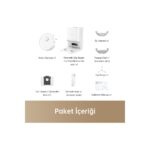 Dreame D10 Plus Gen 2 Robot Süpürge Beyaz, 6,000PA Emiş Gücü - Görsel 3