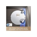 Dreame X40 Ultra Robot Süpürge Beyaz, 12.000PA Emiş Gücü - Görsel 3