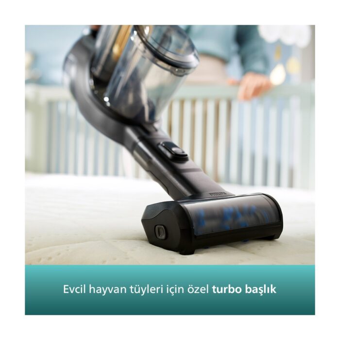PHILIPS XC8349/01 AQUA PLUS 25.2 V DIKEY SARJLI SUPURGE - Görsel 5