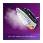 Philips DST7030/20 7000 Serisi Buharlı Ütü, 2800W, SteamGlide Plus Taban, 50 g/dk Sürekli Buhar, 250 g Şok Buhar, SteamGlide Plus, Koyu Mavi, - Görsel 3