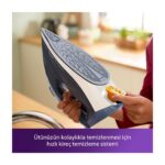 Philips DST7030/20 7000 Serisi Buharlı Ütü, 2800W, SteamGlide Plus Taban, 50 g/dk Sürekli Buhar, 250 g Şok Buhar, SteamGlide Plus, Koyu Mavi, - Görsel 4