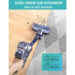 Greenote GSC50 Akülü Dikey Elektrikli Süpürge, 23000PA Güçlü  35 Dakika Uzun Çalışma Süresi - Görsel 4