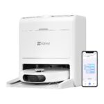 Ezviz RS2 Akıllı Robot Süpürge, Paspas ve Süpürme, Otomatik Paspas Takma ve Çıkarma (Ezviz Türkiye Garantili)