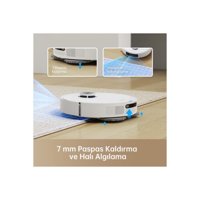 Dreame L10 Prime Robot Süpürge Beyaz - Görsel 3