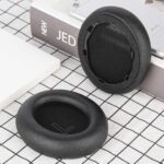 Mrs Toys Anker Soundcore Life Q20/Q20 BT/Q20+ Kulaklıklar Için Yedek Kulak Pedleri,protein Deri ve Yüksek Yoğunluklu Köpük Profesyonel Kulaklık Kulak Yastığı Pedi Süngeri-Siyah - Görsel 2