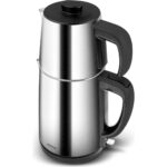 Karaca Gastro Dem 2 In 1 Inox Çay Makinesi ve Su Isıtıcı Chrome - Görsel 2
