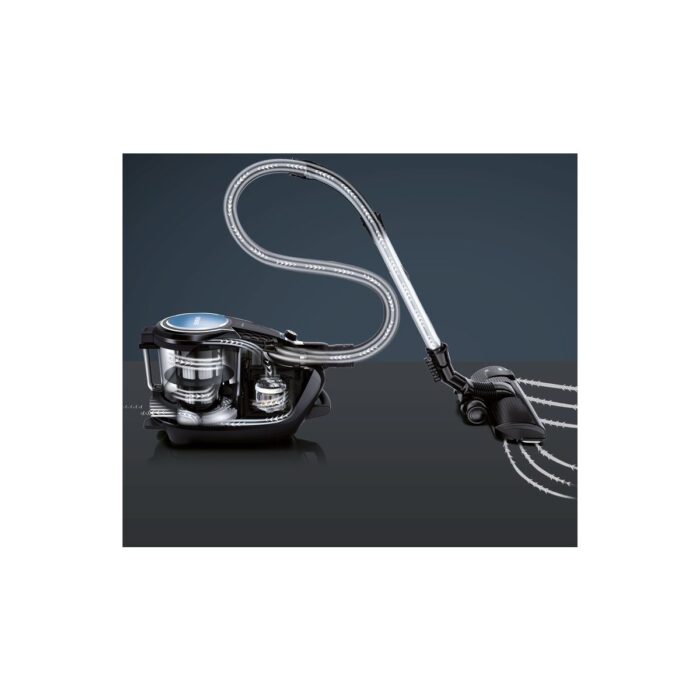 Siemens VSX7XTRM iQ700 850 W Toz Torbasız Elektrikli Süpürge Siyah - Görsel 4