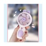 Zore ZB093 Işıklı Mini Vantilatör Portatif Soğutucu Fan - Görsel 3