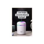 Evatoys YENİ NESİL TYPE-C GİRİŞLİ Koku Dagıtıcı , Hava Nemlendirici + 2 Flitreli Hediyeli + 1 Koku Hediyeli Gece Lambası Hava Bombası Ultrasonik Lavanta Koku Hediyeli