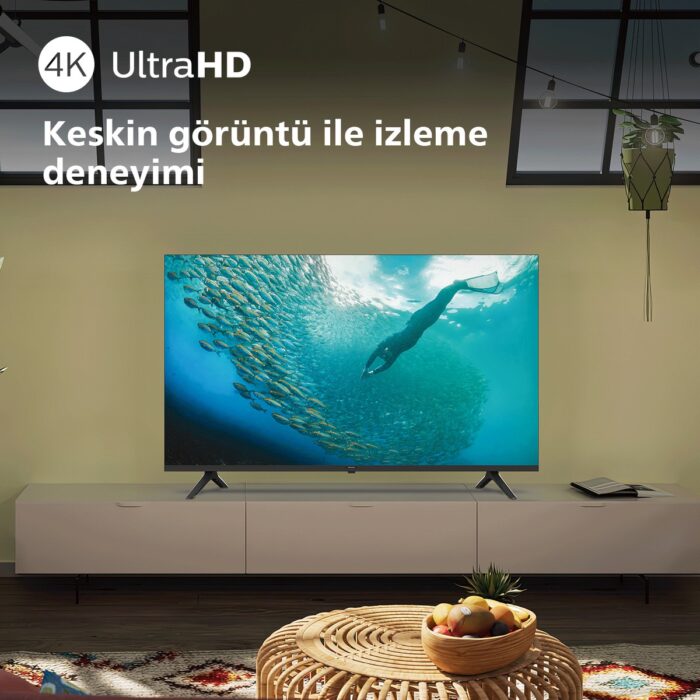 Philips 65PUS7009 65" 165 Ekran Uydu Alıcılı 4K Ultra HD Smart LED TV - Görsel 5