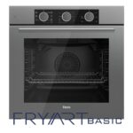 Ferre Fryart Basıc Ss Serisi Gri Set (SS208 + QXE62CPR +D088 ) - Kare Emaye Izgara - Görsel 4