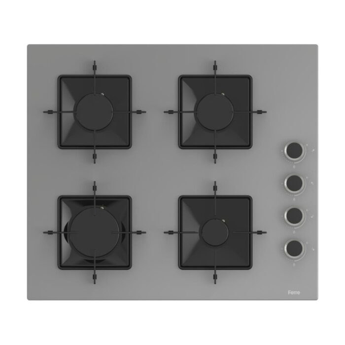 Ferre Steamart Ss Serisi Gri Set (SS208 + XE64CPR +D065 ) - Kare Emaye Izgara - Görsel 2