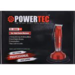 Powertec TR-8800 Dijital 8adet Taraklı Profesyonel Saç Tıraş Makinesi - Görsel 2