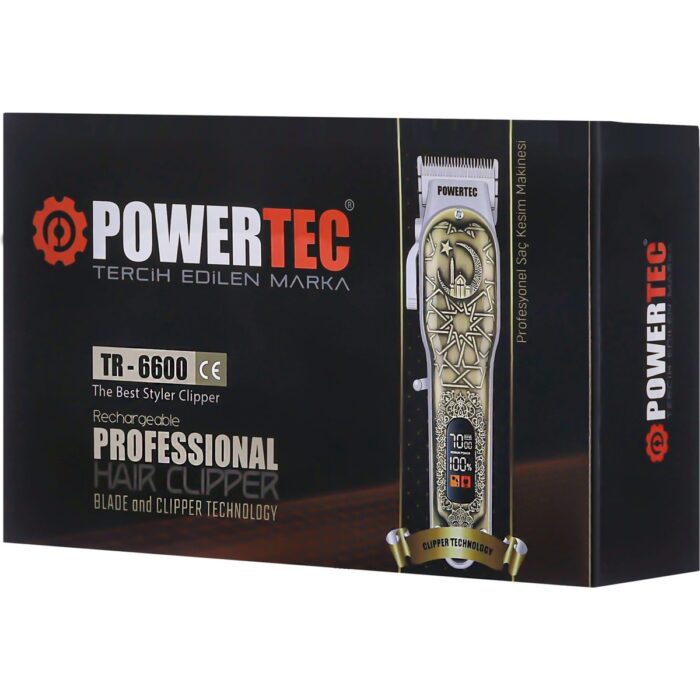 Powertec TR-6600 Profesyonel Saç Tıraş Makinesi - Görsel 5