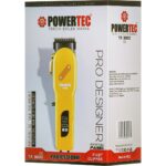 Powertec TR-3000 Profesyonel Saç Tıraş Makinesi – Ayarlanabilir Bıçak, Sessiz Çalışma ve Ergonomik Kullanım - Görsel 3
