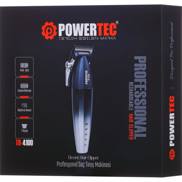 Powertec TR-4100 Profesyonel Saç Sakal Tıraş Makinesi - Görsel 5