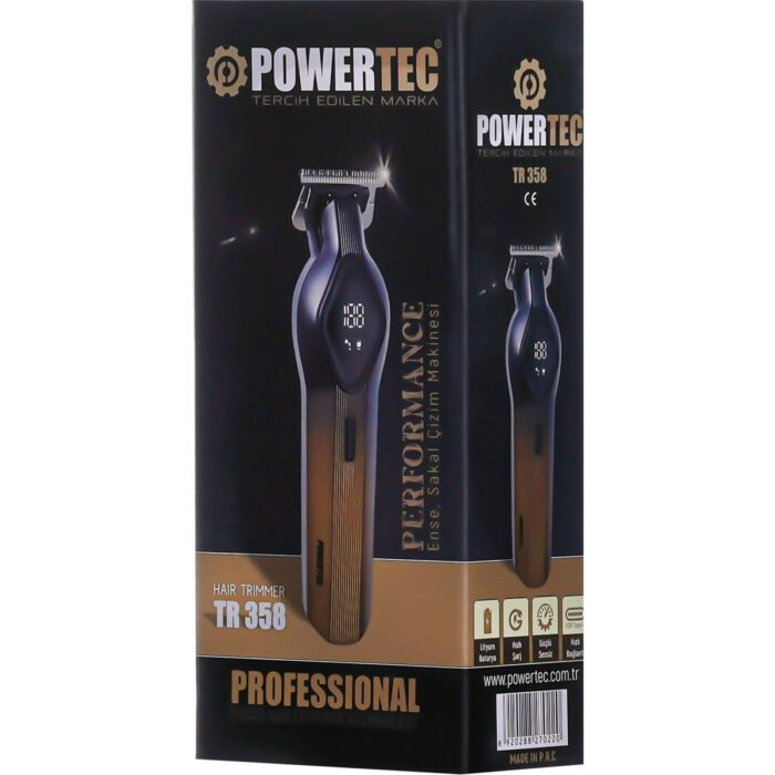 Powertec TR-358 Sakal Ense Tıraş Makinesi - Görsel 3