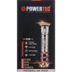 Powertec TR-1220 Pro Usb Şarjlı Dijital T-Bıçak Sakal Vücut Kıl Tüy Alma Kadın Erkek Epilasyon Tıraş Makinesi - Görsel 3