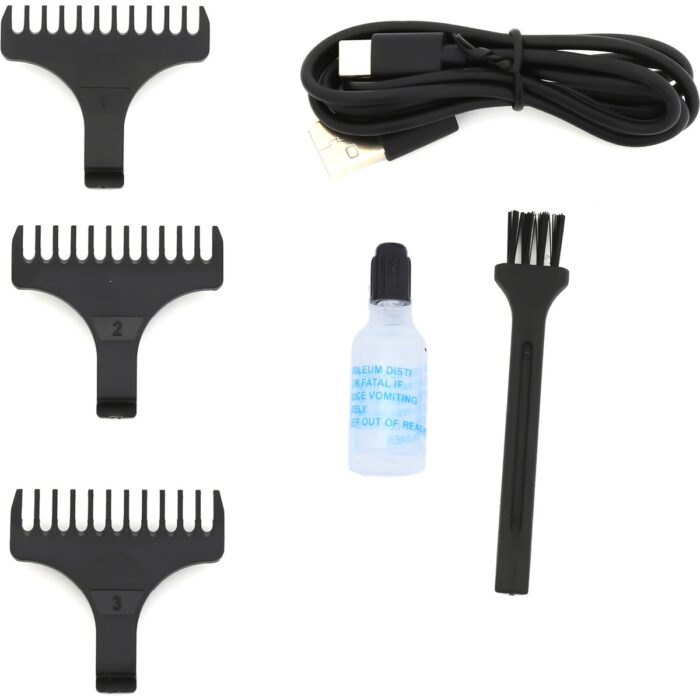 Powertec TR-7111 Kablosuz Tıraş Makinesi Kırmızı Renk Hızlı Şarj ve 180 dk Kullanım Süresi - Görsel 3