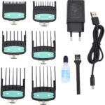 Powertec TR-8500 Kablosuz Saç ve Sakal Tıraş Makinesi – Altın, Hızlı Şarjlı, Dijital Göstergeli Profesyonel Model - Görsel 4