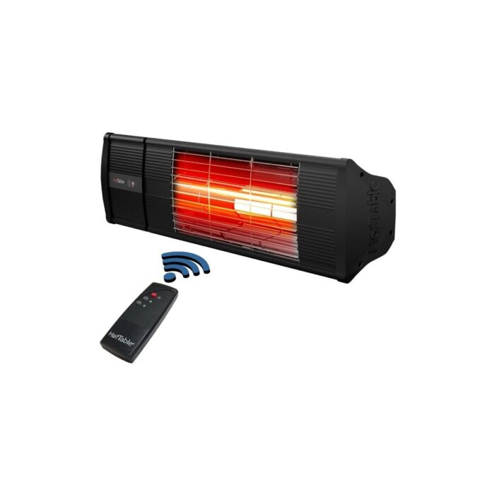 110000794468151.jpg Hottable Supreme Plus 2000 Watt Uzaktan kumandalı Isı Kademeli Su Geçirmez Dış Ortam Isıtıcı - Görsel 1