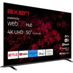 Axen AX50FIL242 50" 127 Ekran Uydu Alıcılı 4K Ultra HD Smart LED TV - Görsel 2