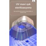 Goldenowl Royues 10 Kg A++ Isı Pompalı Kurutma Makinesi Hızlı Kurutma UV Mavi Işık Sterilizasyon Dijital Panel - Görsel 3
