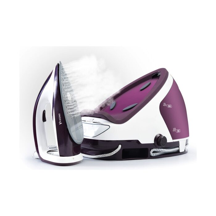 110000801358739.jpg Yasomi Powersteam 3000w Titanyum Taban Dokunmatik Ekran Buhar Kazanlı Ütü - Görsel 1