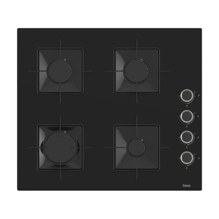 Ferre Steamart Ss Serisi Siyah Set (SS205 + XE64CS +D063 ) - Kare Emaye Izgara - Görsel 2