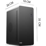 İzoly Desktop Y501 İ5-12400 16GB 512GB SSD Masaüstü Bilgisayar - Görsel 4