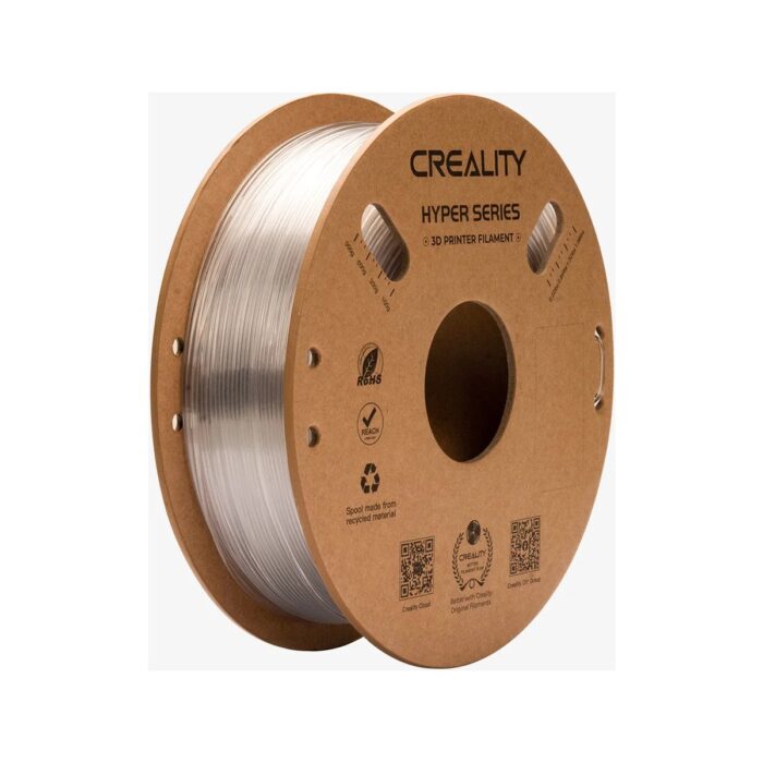110000803752349.jpg Creality Hyper PETG Filament Transparan 1.75MM 1kg Standart - Görsel 1