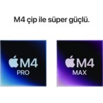 Apple MacBook Pro M4 Pro 24GB 1TB SSD macOS 14" Taşınabilir Bilgisayar Gümüş MX2F3TU/A - Görsel 3