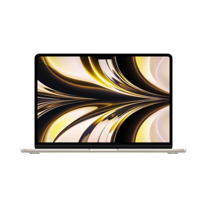 Apple MacBook Air M2 16GB 256GB SSD macOS 13" Taşınabilir Bilgisayar Yıldız Işığı MC7W4TU/A - Görsel 1