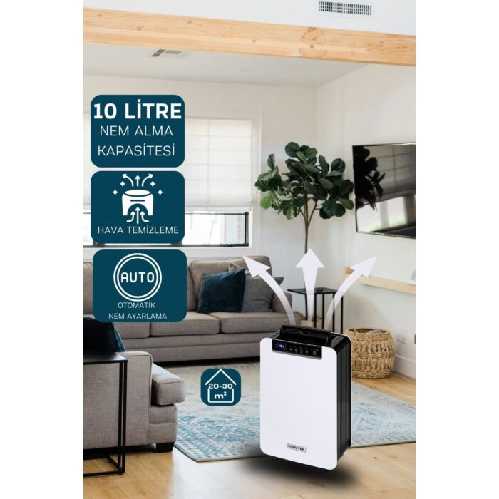 Kurutek KT10A Ev Tipi Nem Alma Cihazı - Görsel 3