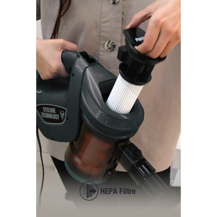 Fantom Provac P5000 Cyclonic Elektrik Süpürgesi Gri - Görsel 4