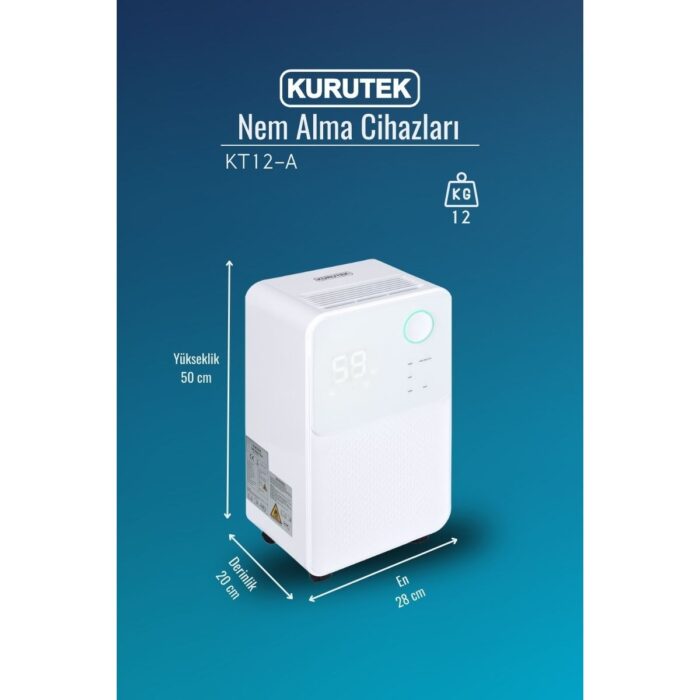 Kurutek KT12A Ev Tipi Nem Alma Cihazı - Görsel 2